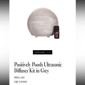 Poosh x Saje Wellness Oil Diffuser